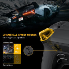 Load image into Gallery viewer, Hall Effect Joystick Wireless Game Controller for PC/Switch/iOS/Android - Black
