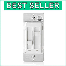 Load image into Gallery viewer, Compact SureSlide Fan Control with Adjustable Light Dimming - Easy Installation