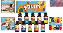 Load image into Gallery viewer, Tropical Fruit Essential Oils Set - 10 x 30ml Aromatherapy Fragrance Oils