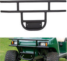 Load image into Gallery viewer, Sleek Matte Black Brush Guard for Club Car DS - Durable Steel Front Bumper