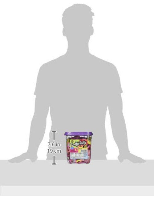 Assorted Fruit Taffy Candy Mix - Sour Apple, Cherry, Strawberry & Banana 145 Pc