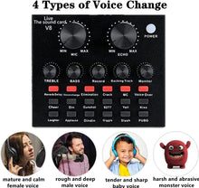 Load image into Gallery viewer, Professional Podcast Recording Bundle - BM-800 Mic, Live Sound Card &amp; Effects