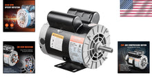 Load image into Gallery viewer, High Efficiency 3HP Compressor Motor - 3450 RPM with Keyed Shaft for Air Tools