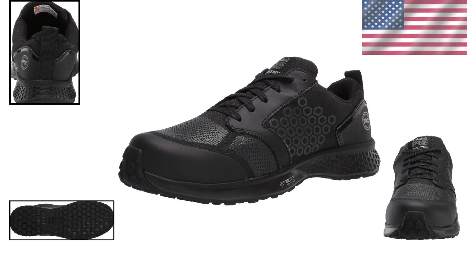 Durable Women's Reaxion Work Shoes with CarbonShield Technology - ASTM Compliant