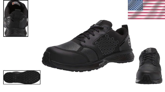 Durable Women's Reaxion Work Shoes with CarbonShield Technology - ASTM Compliant