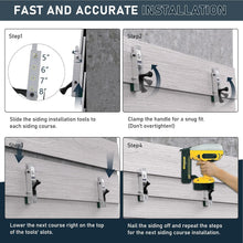 Load image into Gallery viewer, Aluminum Siding Installation Tool Kit for 7/16-Inch Wood/LP Siding - 2 Pack