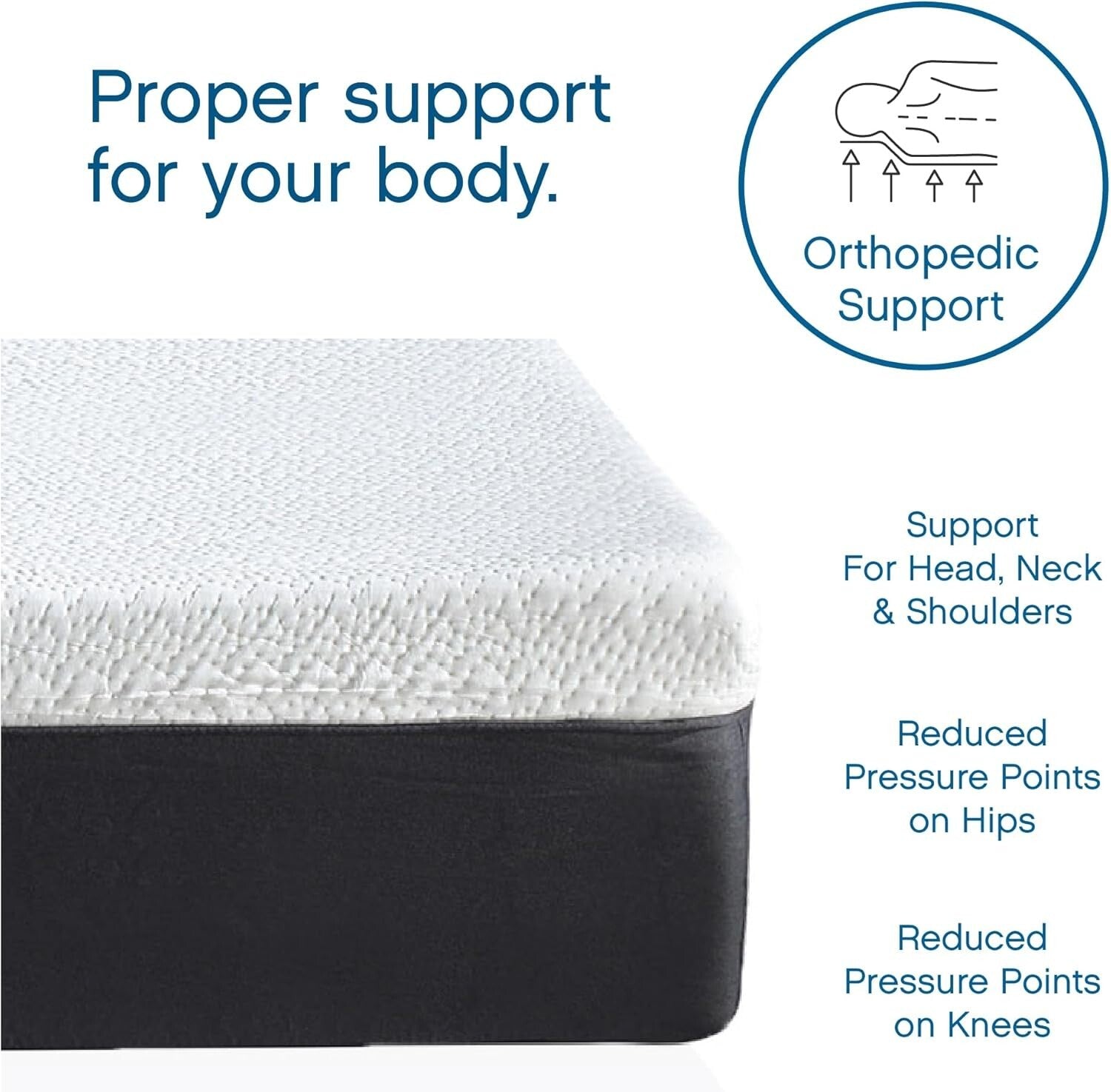 12-Inch California King Medium Firm Memory Foam Mattress with Cooling Technology