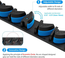 Load image into Gallery viewer, Wall-Mounted Fishing Rod Holder Set - Innovative Design to Store Combos Safely