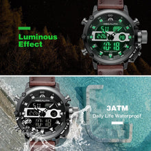 Load image into Gallery viewer, Men's Rugged Tactical Watch - Waterproof Digital, Alarm, and Stopwatch Features