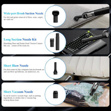 Load image into Gallery viewer, Portable Handheld Vacuum with LED Display &amp; 5-in-1 Accessories - 20000PA Power