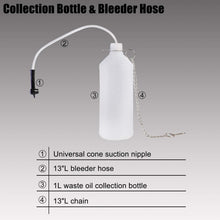 Load image into Gallery viewer, Professional Pneumatic Brake Bleeder Kit with Oil Collection Bottle &amp; Adapters