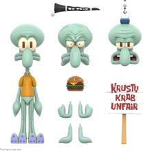 Load image into Gallery viewer, ULTIMATES! 7" Squidward Action Figure - Complete with Accessories for Collectors