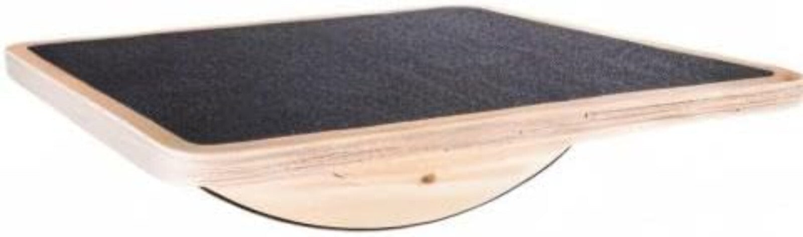 Eco-Friendly Wooden Balance Board for Core Strength - Slip-Resistant & Portable