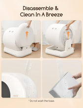 Load image into Gallery viewer, Extra Large Automatic Cat Litter Box with Odor Control &amp; Whisper-Quiet Function