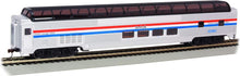 Load image into Gallery viewer, Fully Assembled Amtrak Phase III 85' Lighted Dome Car for Model Train Sets