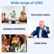 Load image into Gallery viewer, Height Adjustable Microphone Boom Stand Set - Perfect for Singing &amp; Lectures