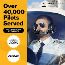 Load image into Gallery viewer, Professional Over-Ear Aviation Headset—Comfortable Design with Noise Reduction