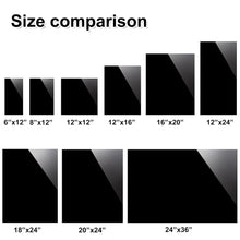 Load image into Gallery viewer, High-Quality 12x24 Plexiglass Black Acrylic Sheets - Perfect for Custom Projects