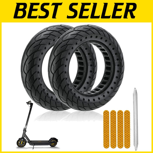 9.41 Inch Solid Rubber Tire for Electric Scooters - Abrasion and Explosion-Proof