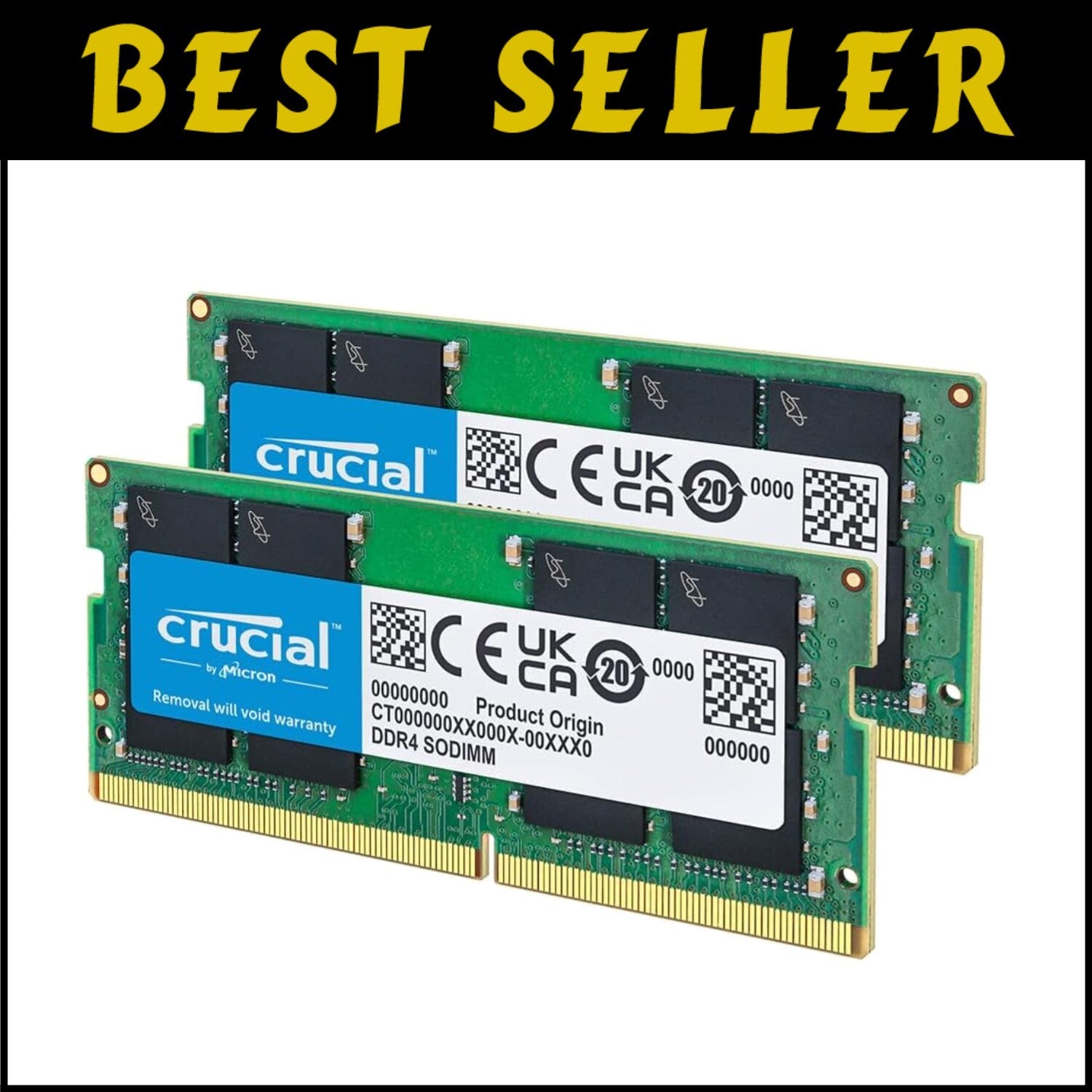 Upgrade Your Laptop with 64GB Dual Module RAM Kit - 3200MHz Speed, Easy Install