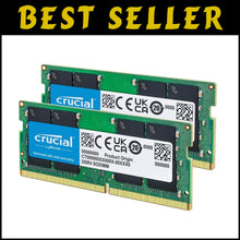 Load image into Gallery viewer, Upgrade Your Laptop with 64GB Dual Module RAM Kit - 3200MHz Speed, Easy Install