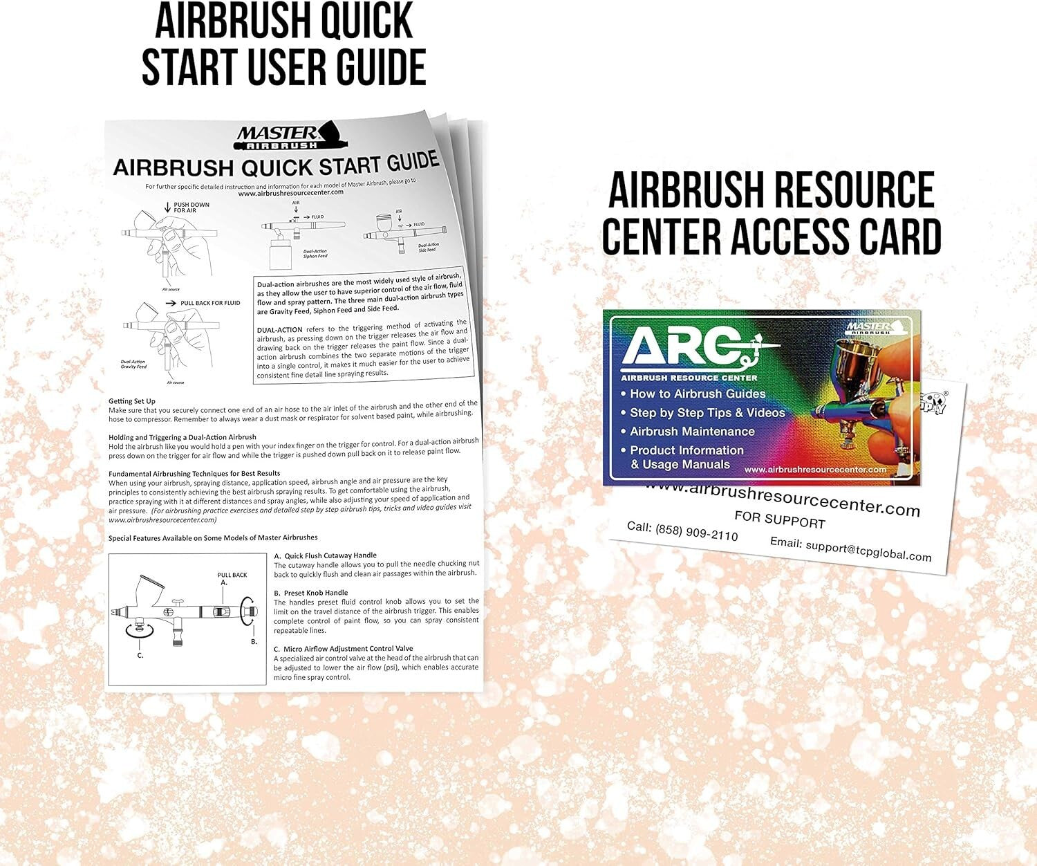 Portable Dual-Action Airbrush Kit with Powerful Compressor for Creative Hobbies