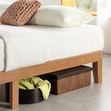 Load image into Gallery viewer, Classic 12-Inch Twin Platform Bed with Wooden Slats - Compact &amp; Reliable