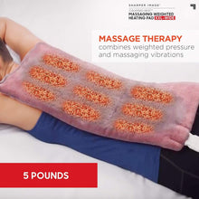 Load image into Gallery viewer, Calming Heat XXL-Wide Weighted Heating Pad - 27 Combinations for Blissful Relief