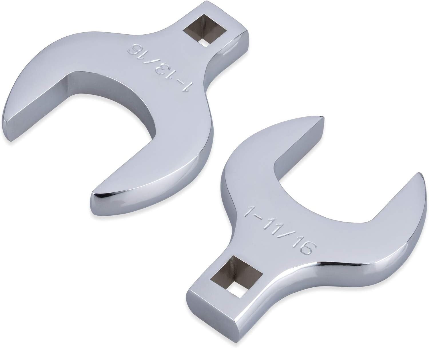 14-Piece Premium 1/2" Drive Jumbo Crowfoot Wrench Set - Chrome Vanadium Steel