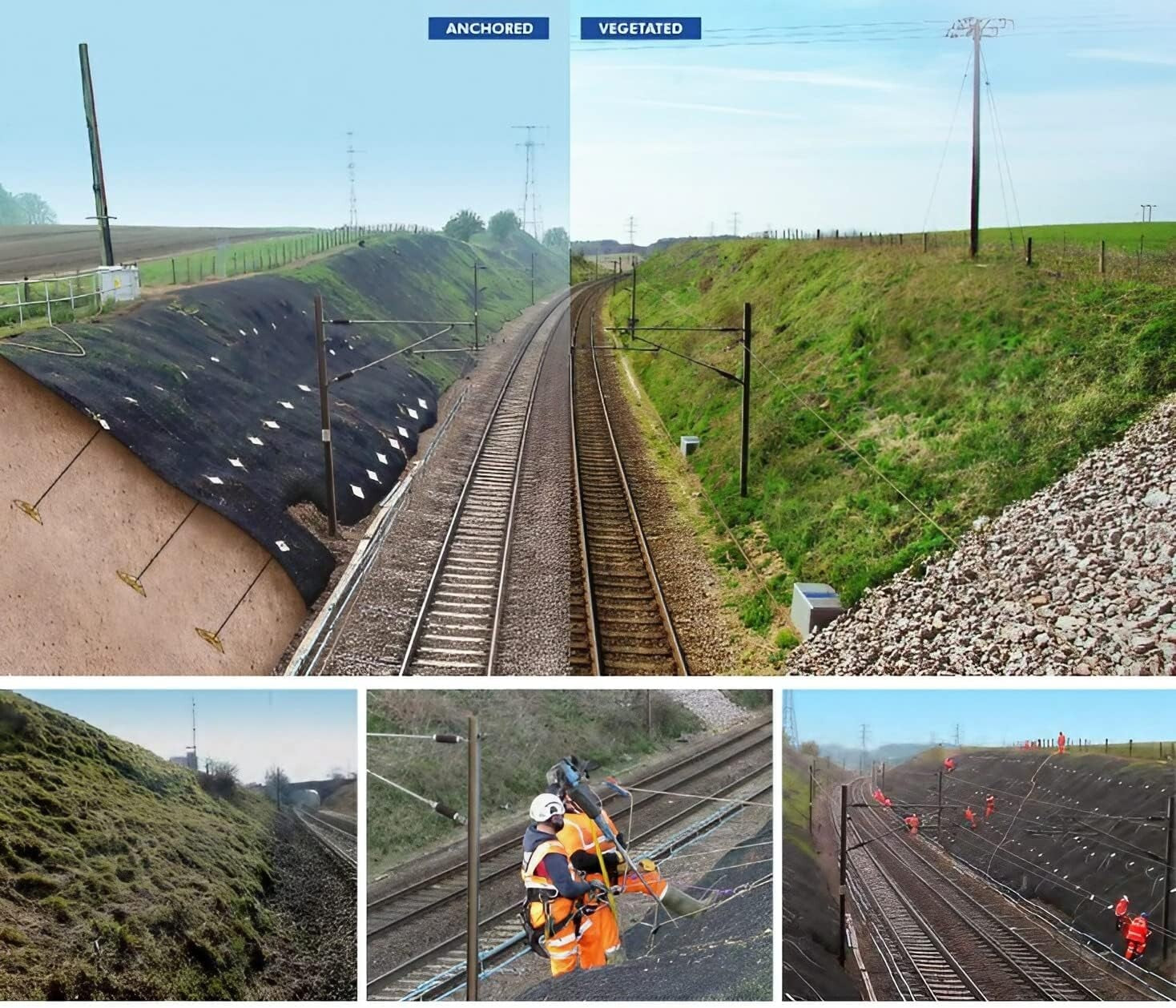 20 Pack Heavy-Duty Ground Earth Anchors with 30" Cable - 1000 lbs Strength