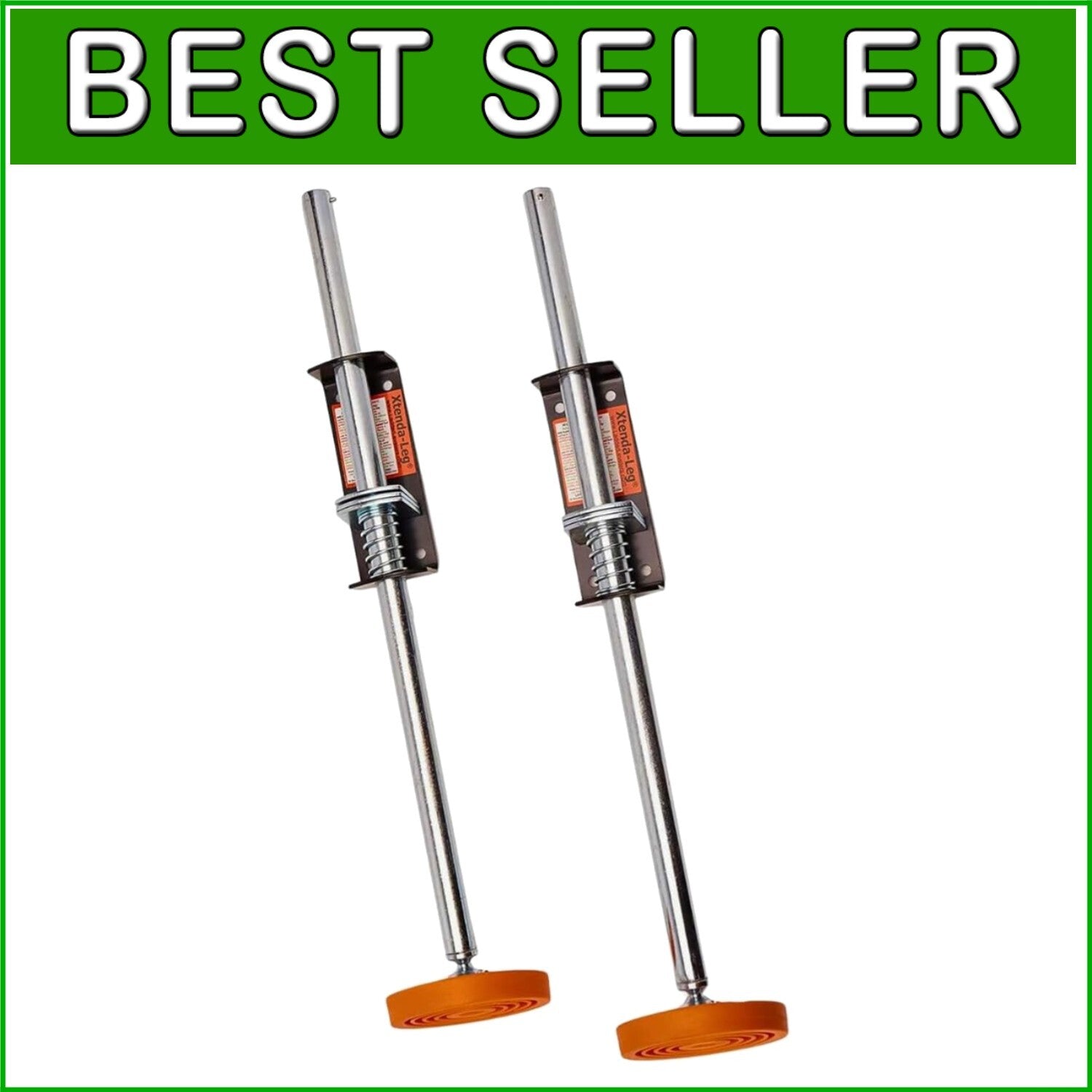 Easy Install Ladder Stabilizer with Rubber Feet - OSHA Approved Safety Accessory
