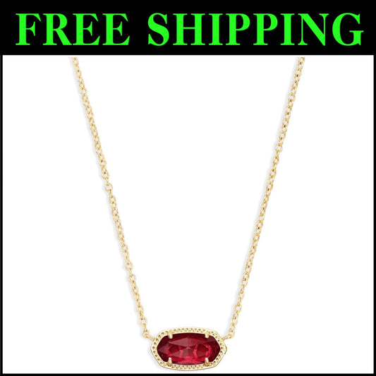 Everyday Elegance: 14k Gold-Plated Elisa Necklace with Gift Box & Jewelry Bag