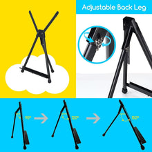 Load image into Gallery viewer, Lightweight Collapsible Tabletop Easel for Artists – Holds Canvas up to 22x24"