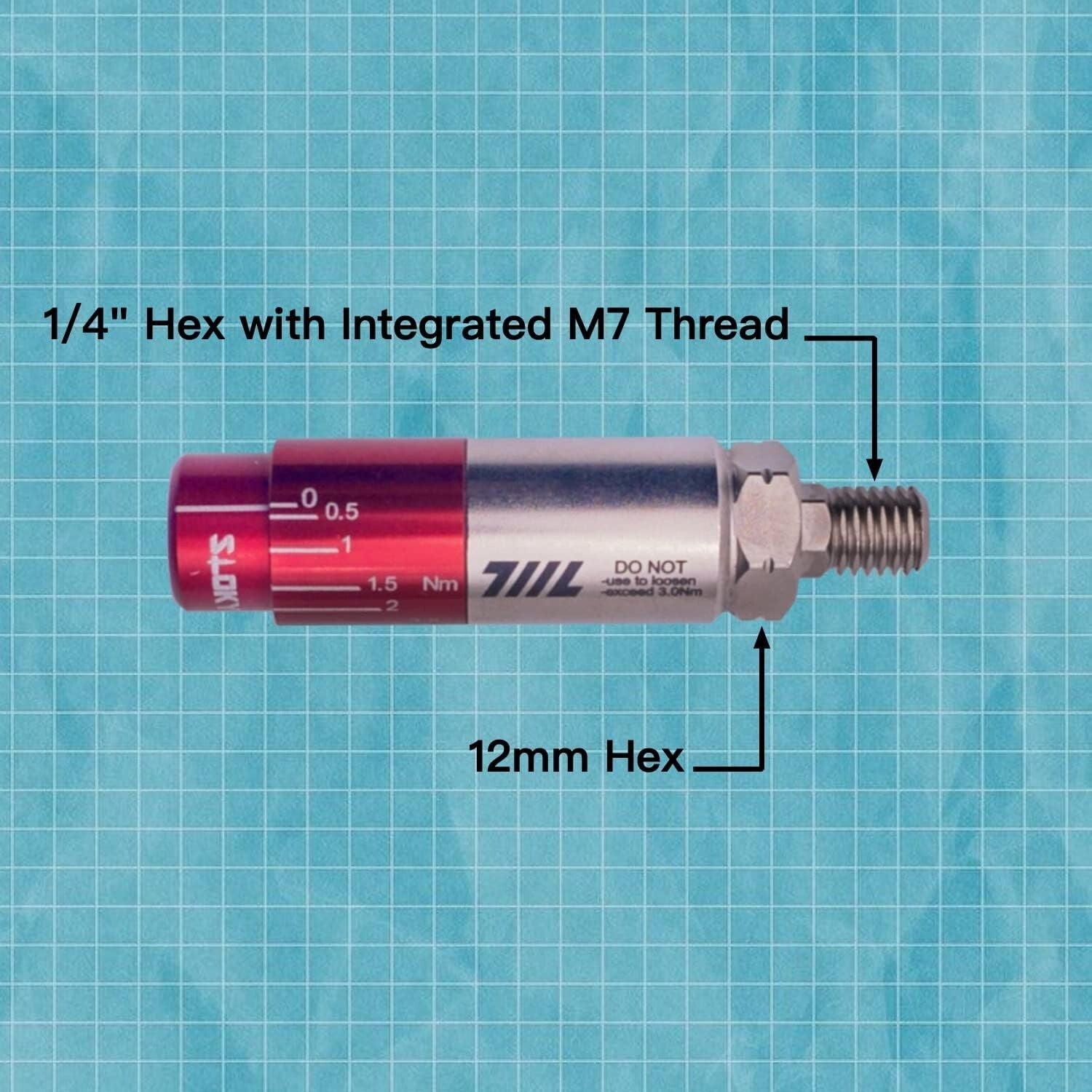 EDC Mini Adjustable Torque Driver - Compact Variable Torque Socket Wrench