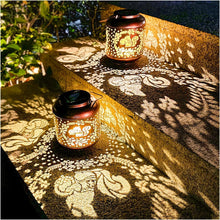 Load image into Gallery viewer, Unique Squirrel Solar Lanterns - 2-Pack Outdoor Waterproof Tabletop Lights