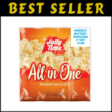 Load image into Gallery viewer, All-in-One Popcorn Kit - Premium Portion Pack with Kernels, Oil &amp; Salt (24 Pack)