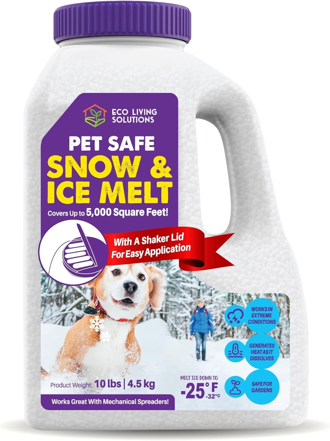 Pet-Safe Calcium Chloride Ice Melt: Eco-Friendly Solution for Driveways & Roofs
