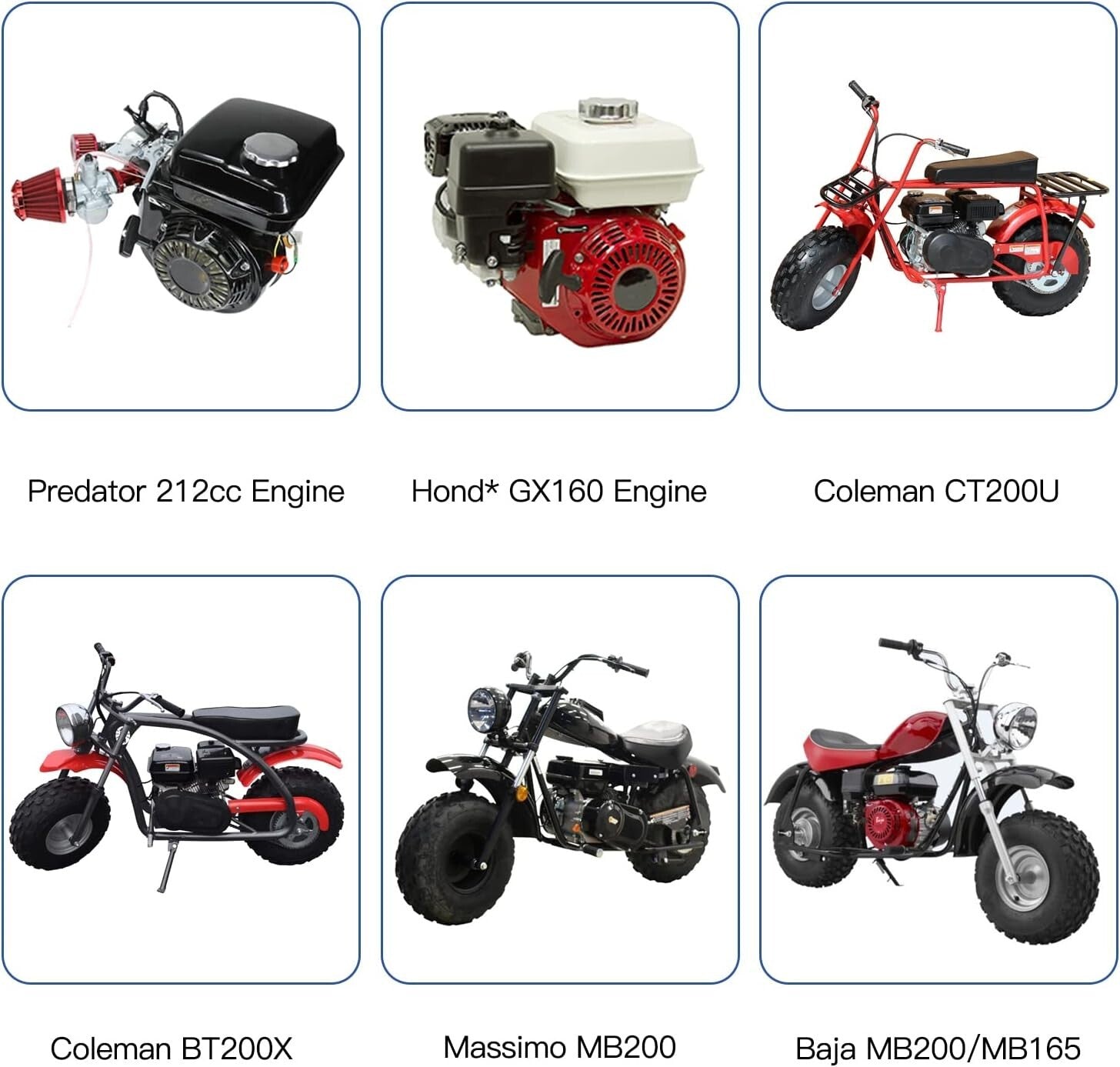 VM22 Carburetor Intake Kit for Predator 212cc - Go-Kart & Mini Bike Upgrade