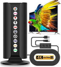 Load image into Gallery viewer, Superior 4K HD TV Antenna - 1800+ Mile Range, Outdoor/Indoor Use, Easy Install