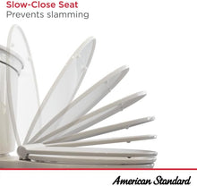 Load image into Gallery viewer, Champion Slow-Close Elongated Toilet Seat, White - Effortless Cleaning &amp; Safety