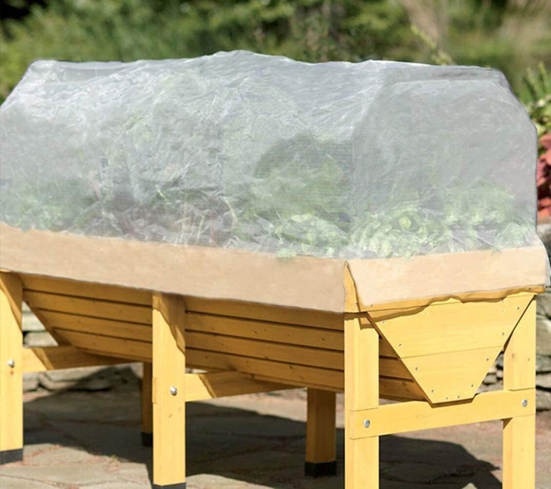 Breathable HDPE Bird Netting for Vegetables & Fruits 6.5'x50' - Flexible Design