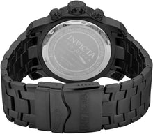 Load image into Gallery viewer, Men's Pro Diver Chronograph Watch - Black Stainless Steel, 200m Water Resistant