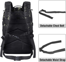 Load image into Gallery viewer, Lightweight Hydration Compatible Tactical Backpack - Ideal for Outdoor Sports