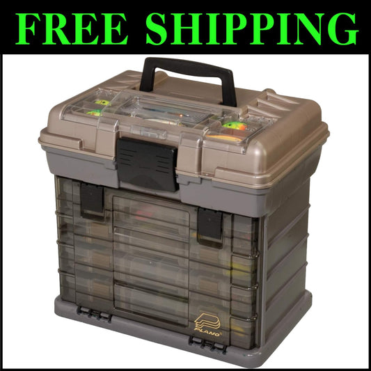 Guide Series StowAway Tackle Box - Holds 4 Utility Boxes, Quick-Access Design
