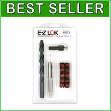 Load image into Gallery viewer, Quick Repair Thread Kit for Metal - Carbon Steel Inserts &amp; Tools for Soft Metals