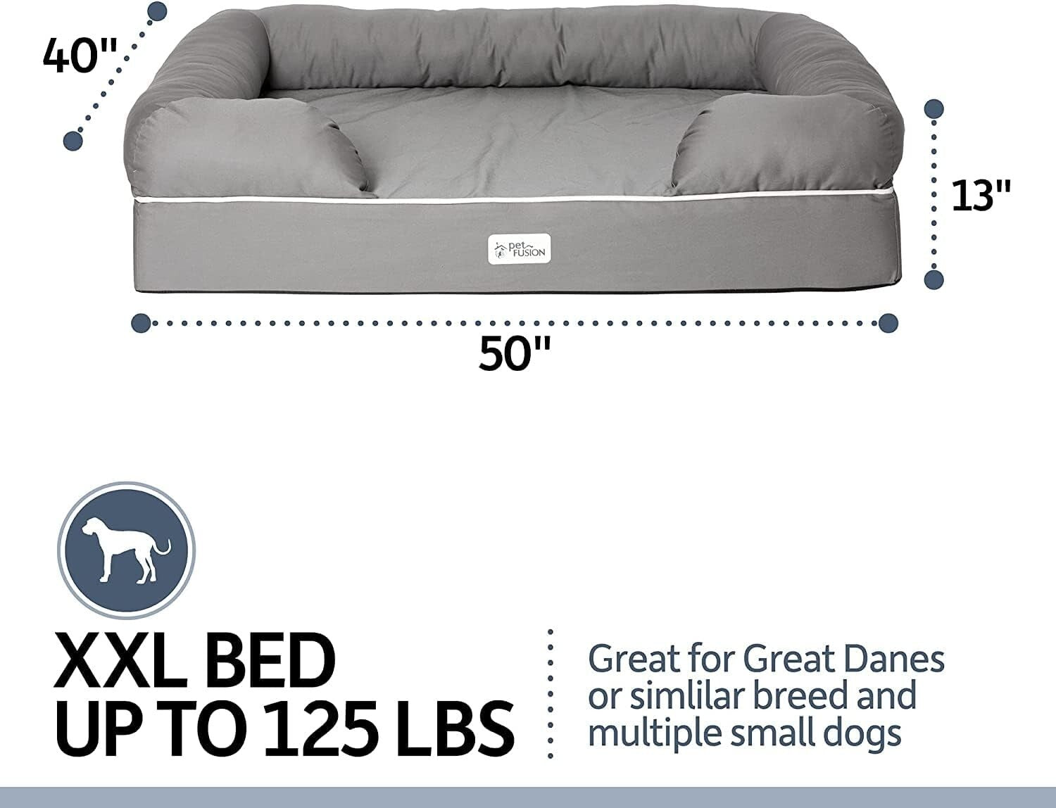 Ultimate Orthopedic Dog Bed with Memory Foam & Waterproof Liner - Large Size