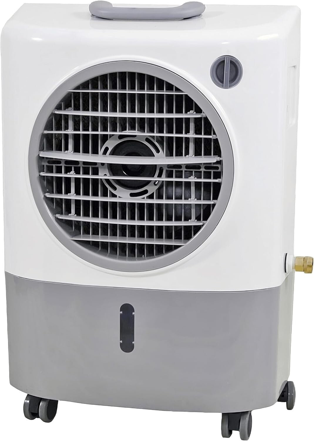Efficient 1300 CFM Evaporative Air Cooler - 2-Speed Fan for 500 Sq. Ft. Areas