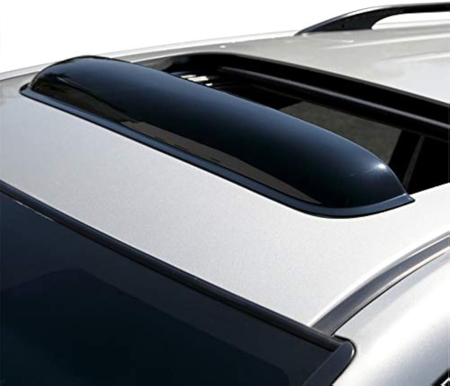Universal 35-Inch Moonroof Visor - Elegant Sunroof Rain Guard & Wind Deflector