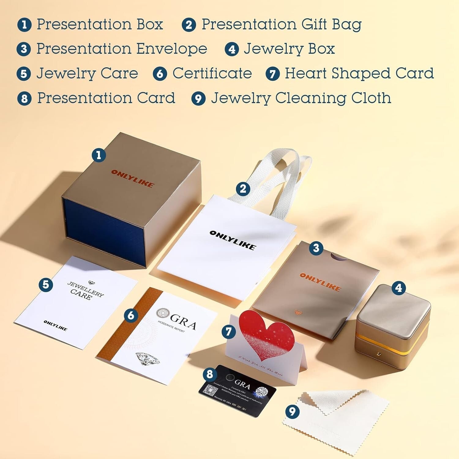 Eternity Moissanite Heart Necklace - Sterling Silver 'I LOVE YOU' Pendant Gift