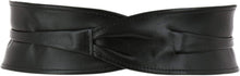 Load image into Gallery viewer, Sustainable Women's Obi Belt - Durable Italian Leather with Timeless Elegance